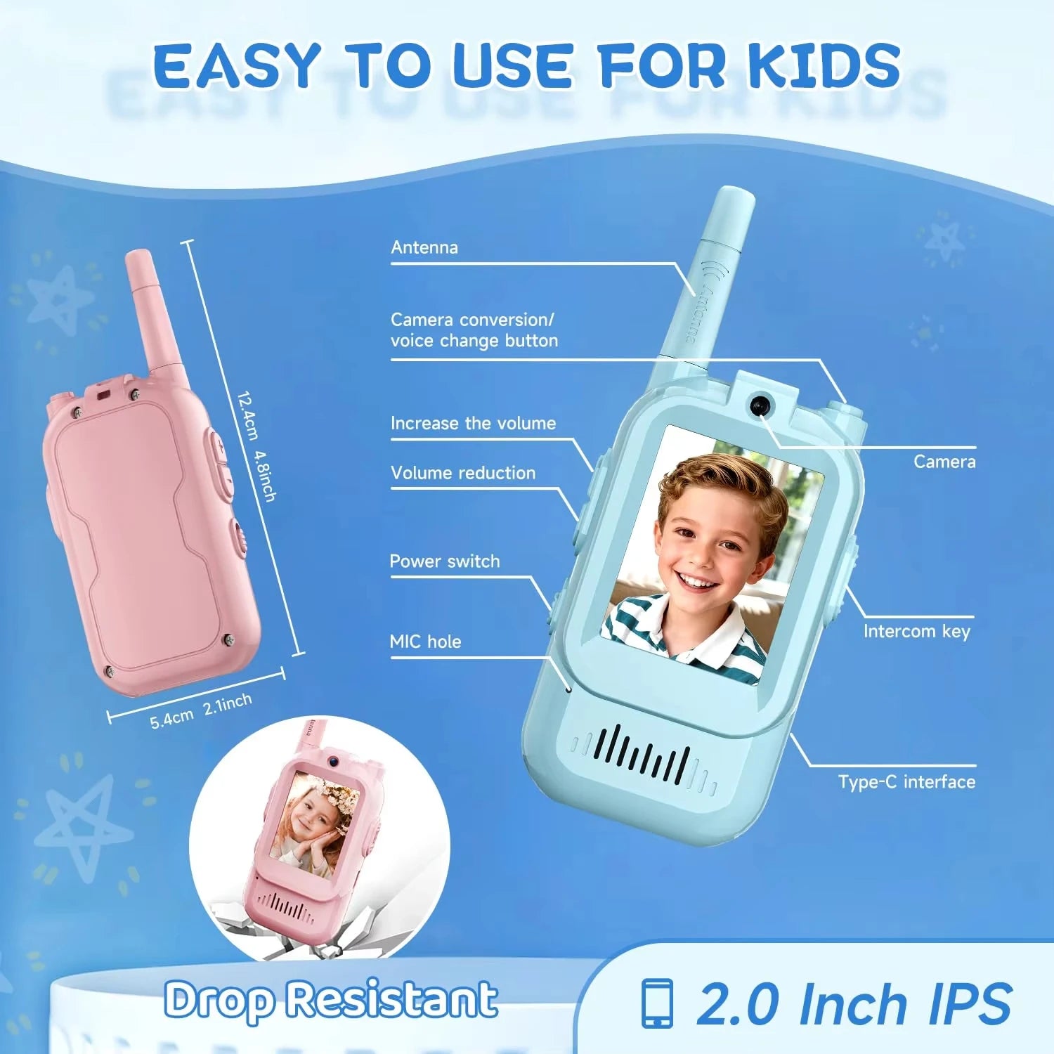 Kids Video Walkie Talkies