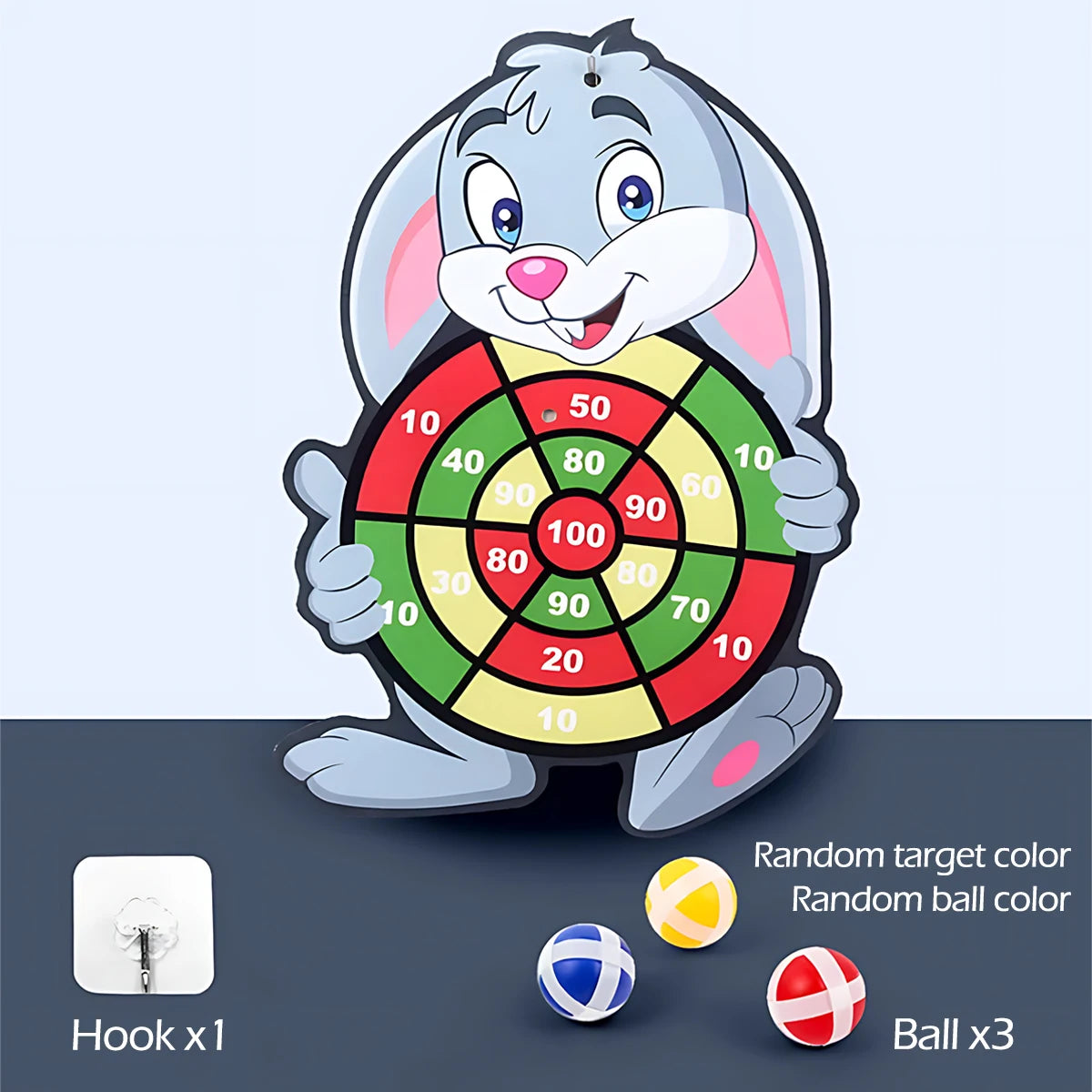 Sticky Ball Dart Board Game