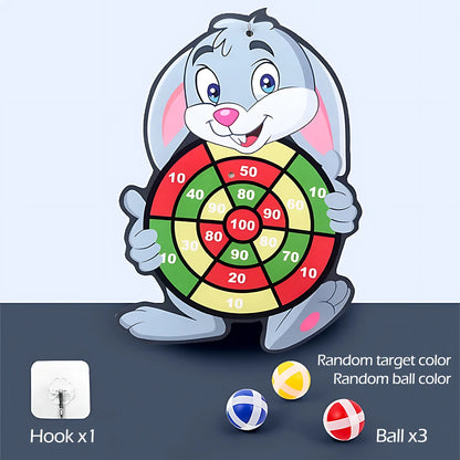 Sticky Ball Dart Board Game