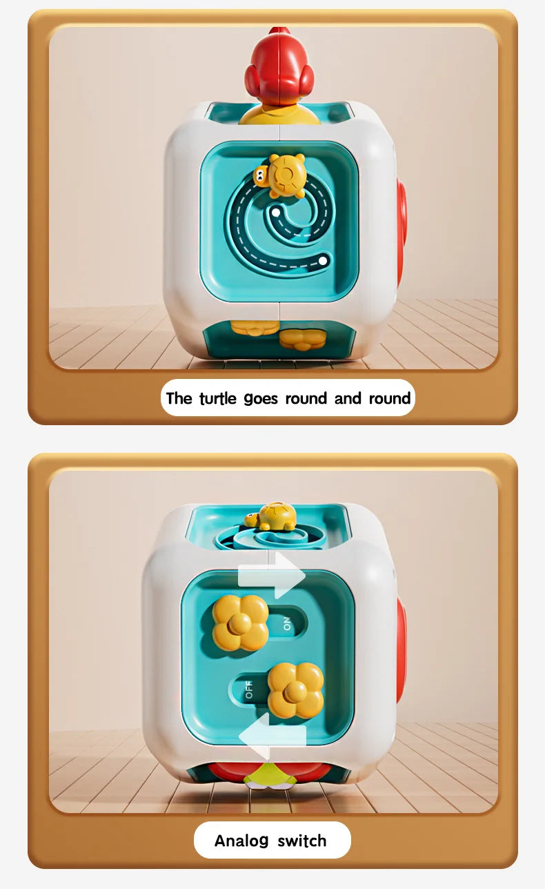 Montessori Lock Box Busy Board