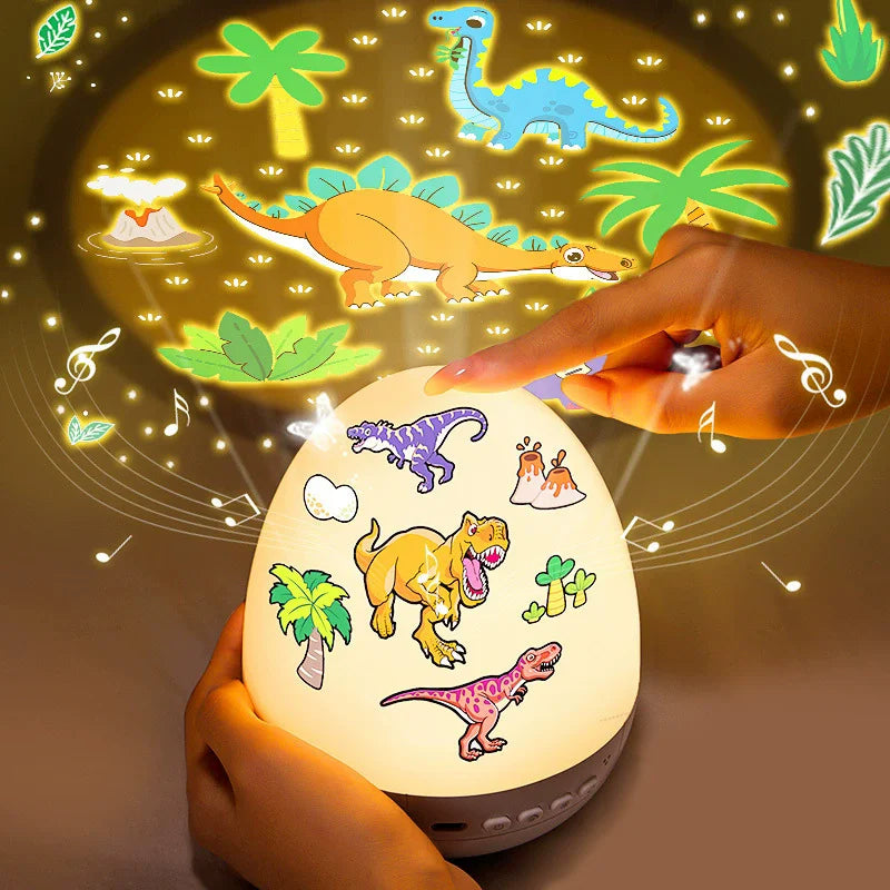 Dinosaur Egg Night Light Projector
