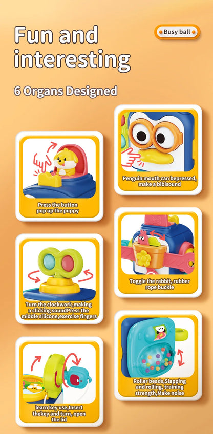 Montessori Lock Box Busy Board