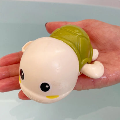 Wind-Up Turtle Whale Bath Toy