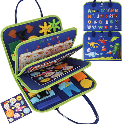 Montessori Busy Board Suitcase
