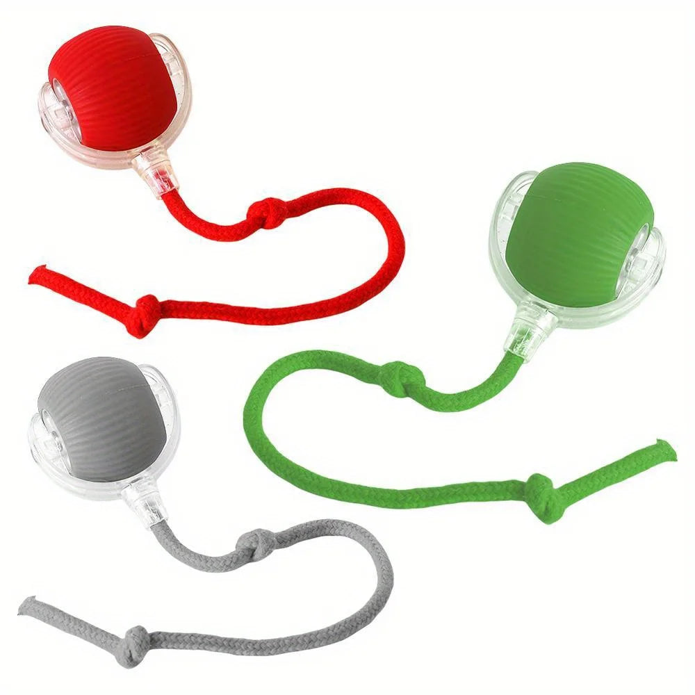 Smart Electric Rolling Ball Cat Toy – Auto Interactive & Rechargeable