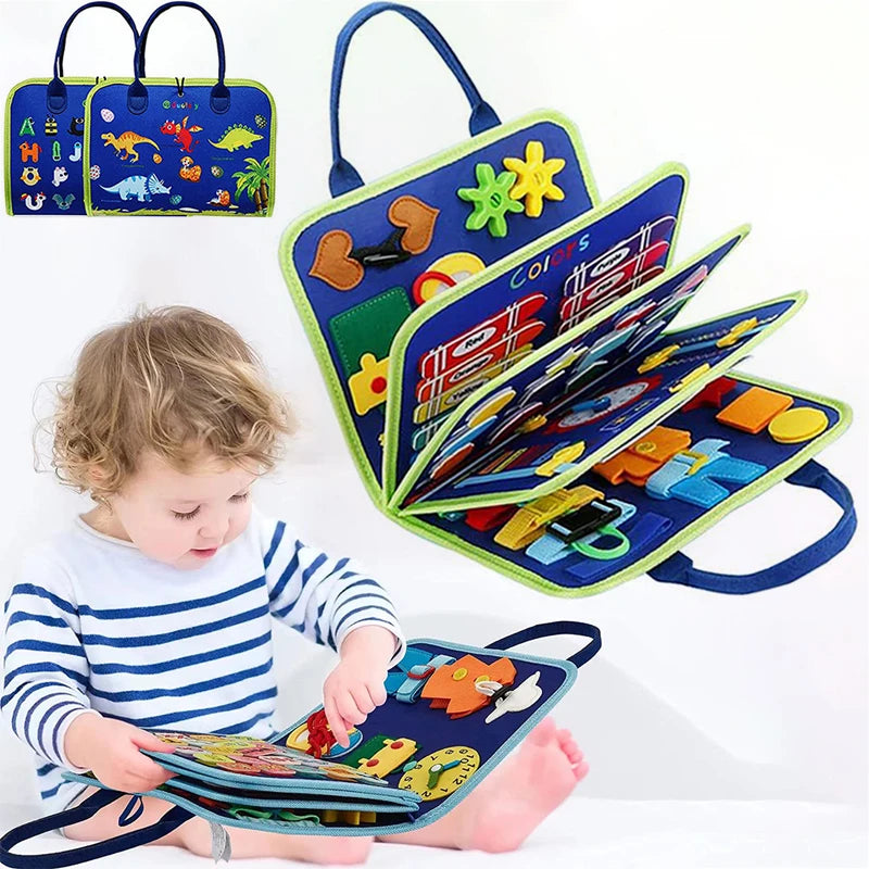 Montessori Busy Board Suitcase