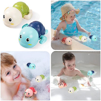 Wind-Up Turtle Whale Bath Toy