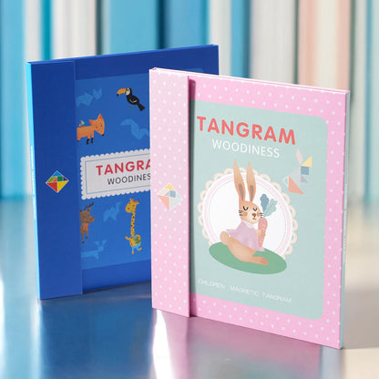 Magnetic Wooden Tangram Puzzle