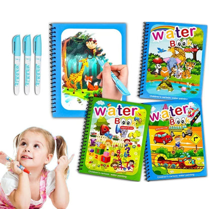 Magic Water Coloring Book