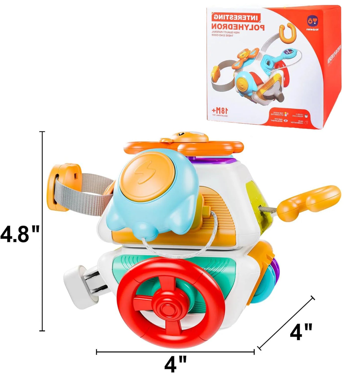 Montessori Lock Box Busy Board