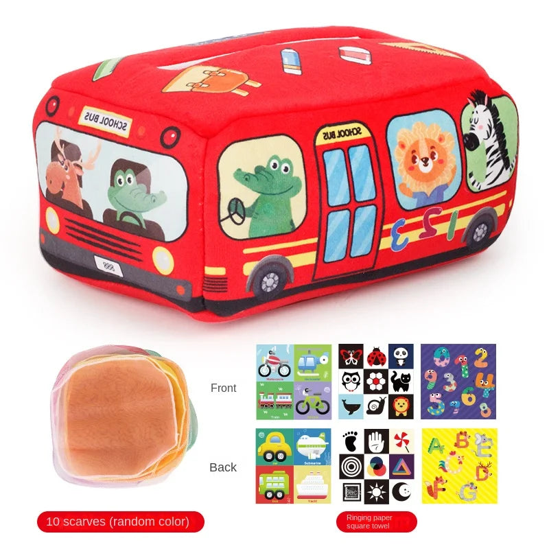 Montessori Magic Tissue Box Sensory Toy