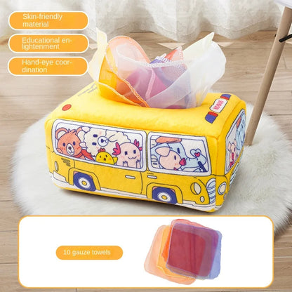 Montessori Magic Tissue Box Sensory Toy