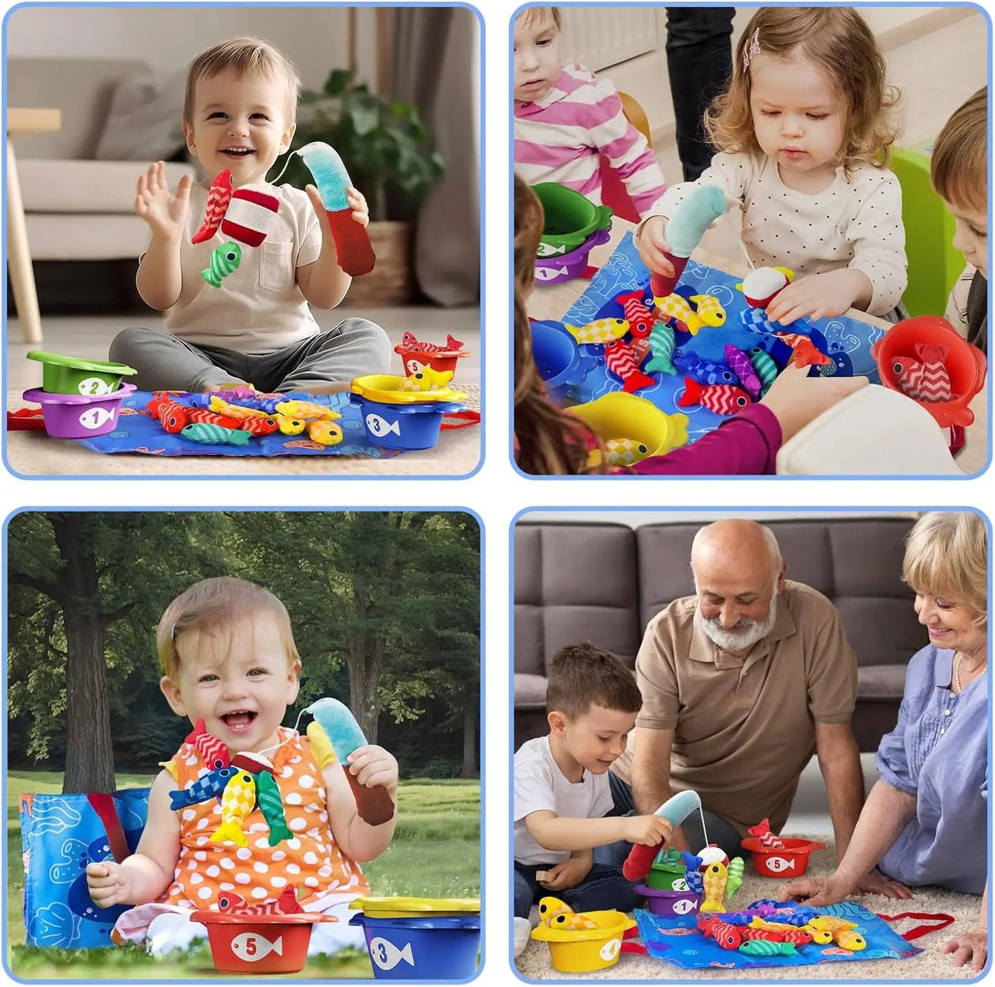 Magnetic Fishing Learning Toy