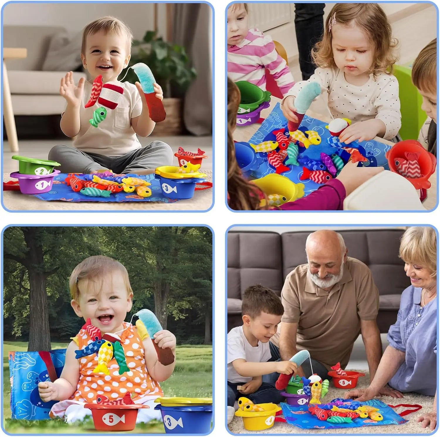 Magnetic Fishing Learning Toy