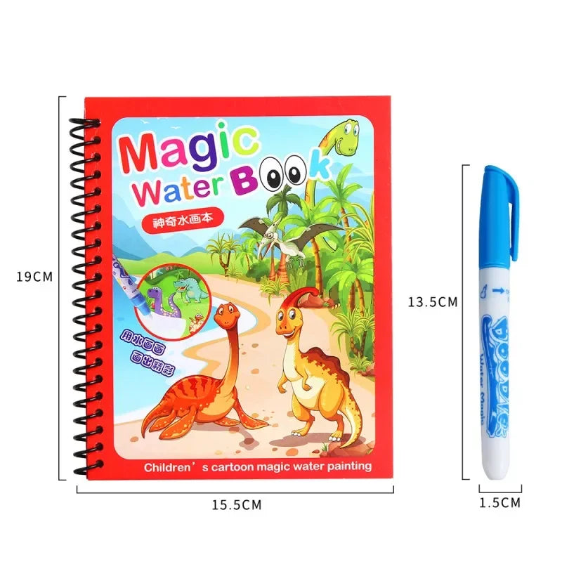 Magic Water Coloring Book
