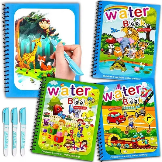 Magic Water Coloring Book