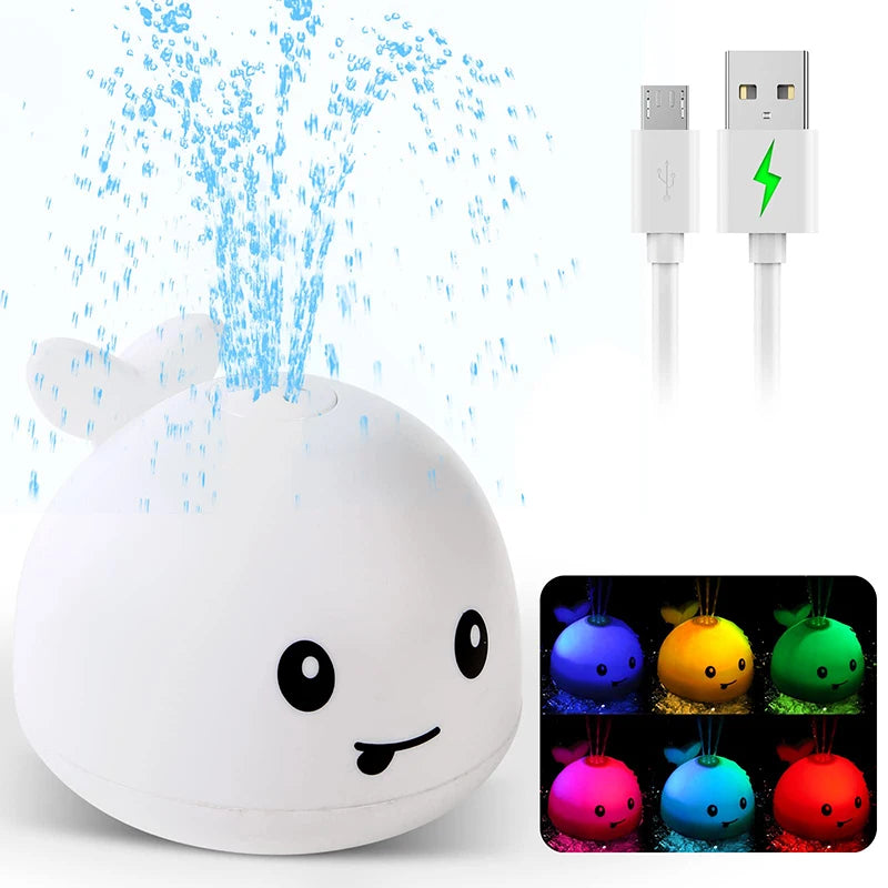 Rechargeable Whale Bath Toy