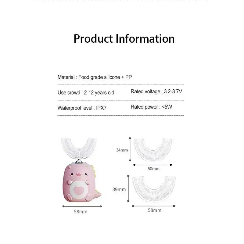 Kids U-Shaped Electric Toothbrush