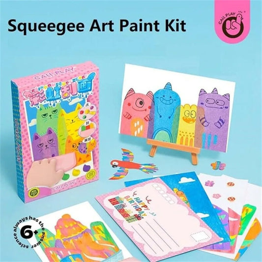 Rainbow Scratch Art Cards