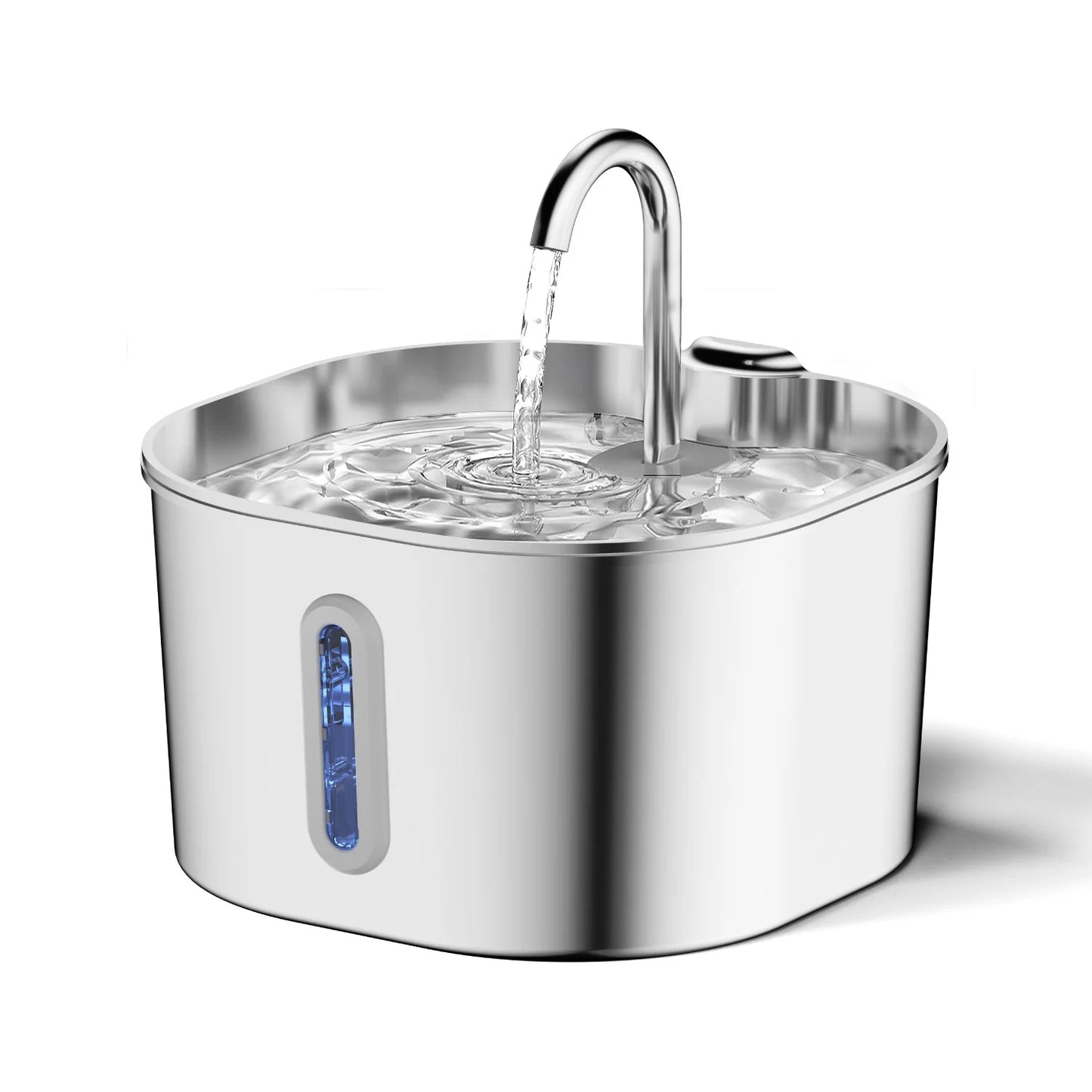 Automatic Pet Water Fountain – 2.2L Stainless Steel