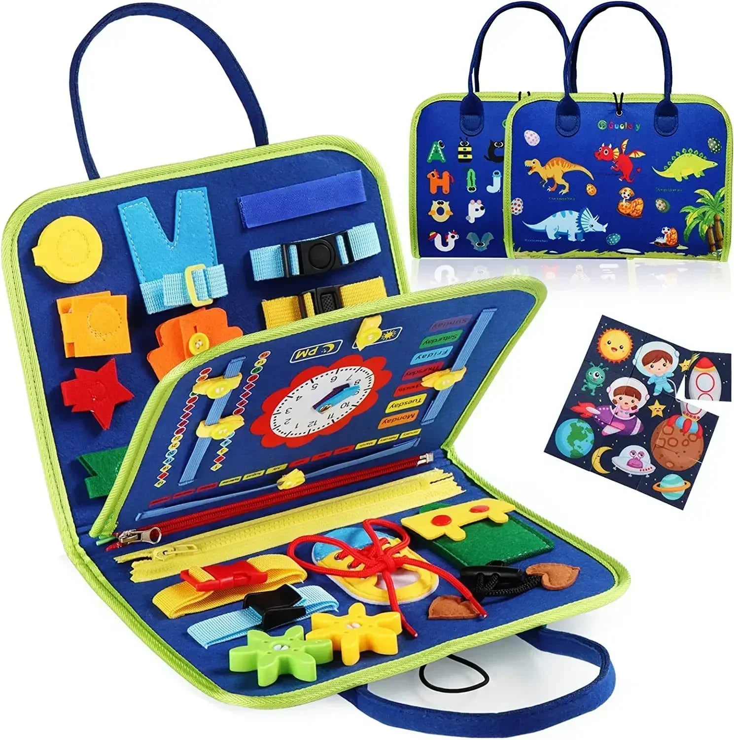 Montessori Busy Board Suitcase