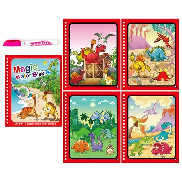 Magic Water Coloring Book