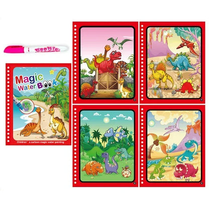 Magic Water Coloring Book