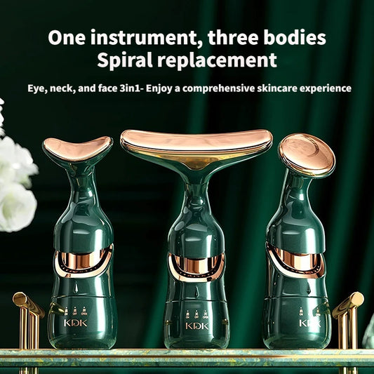 Look Years Younger – Microcurrent Face & Neck Lifting Massager with 10,000 Sonic Vibrations