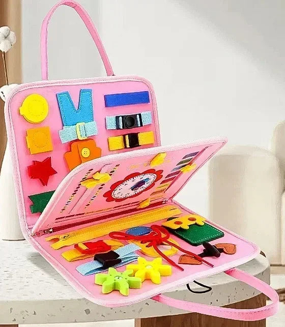 Montessori Busy Board Suitcase