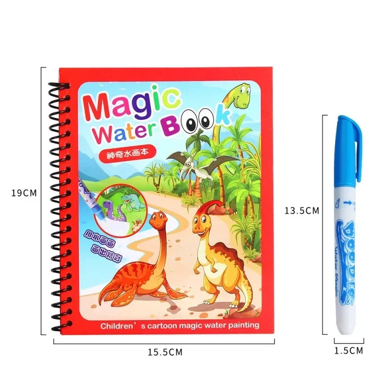 Magic Water Coloring Book