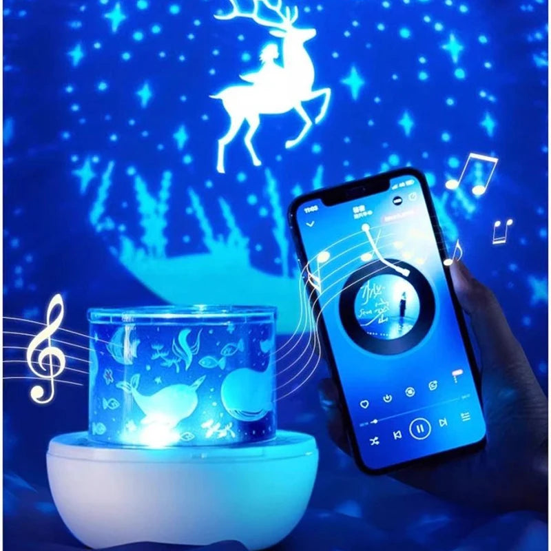 Dinosaur Egg Night Light Projector