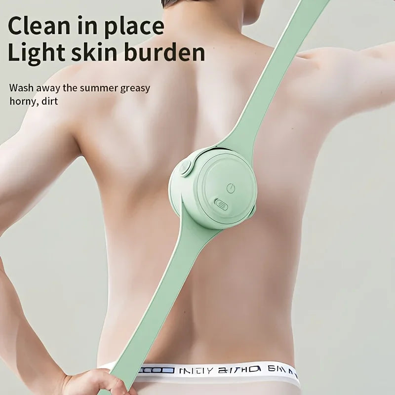 Spa Skin Every Day – Electric Silicone Body Cleansing Brush with 360° Rotating Head