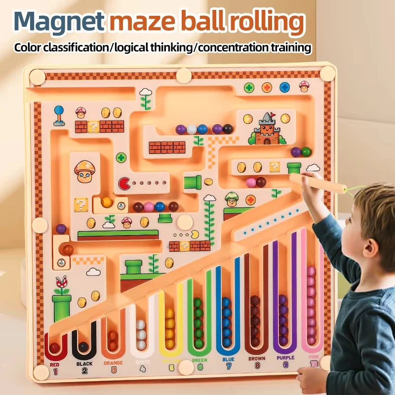 Kids Magnetic Maze Board