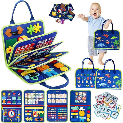Montessori Busy Board Suitcase