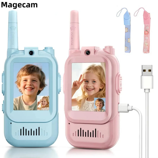 TalkPlay™ Video Walkie Set 📹📡 See. Talk. Play.