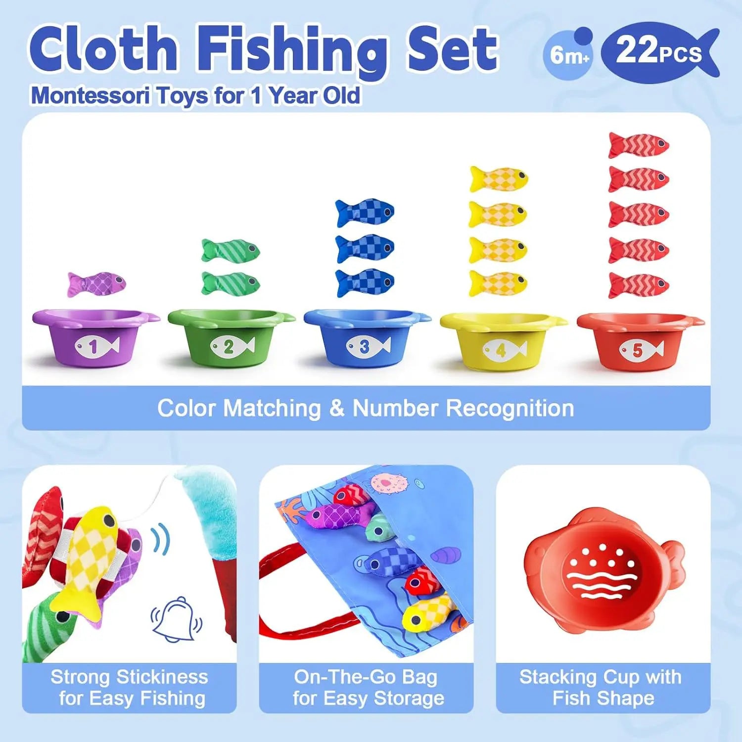 Magnetic Fishing Learning Toy