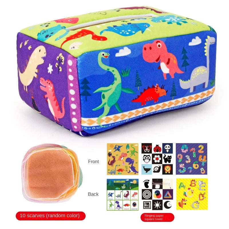 Montessori Magic Tissue Box Sensory Toy