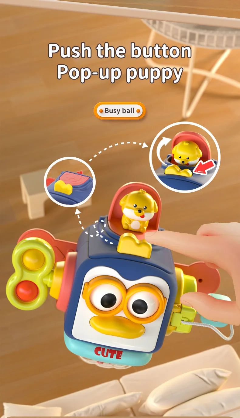 Montessori Lock Box Busy Board