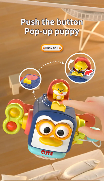 Montessori Lock Box Busy Board