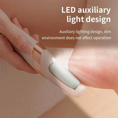 Salon-Smooth Feet at Home – Electric Callus Remover & Pedicure Foot File Grinder