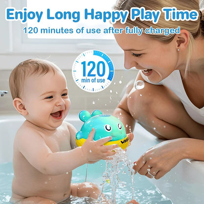 Light-Up Whale Bath Sprinkler Toy
