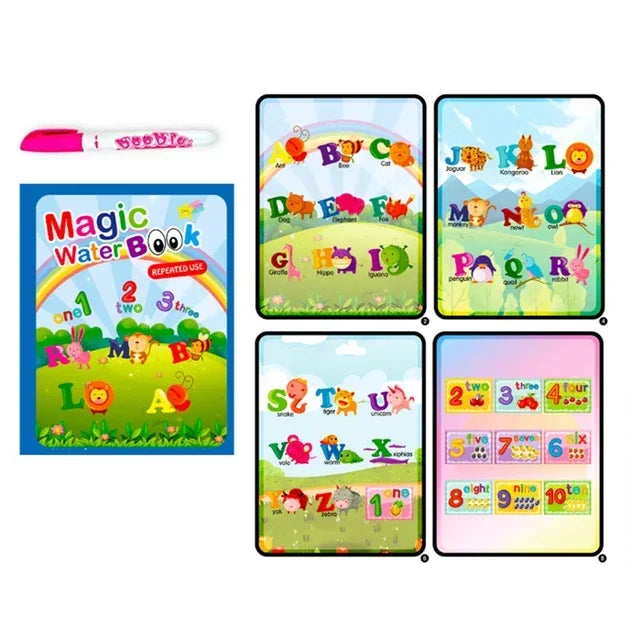 Magic Water Coloring Book