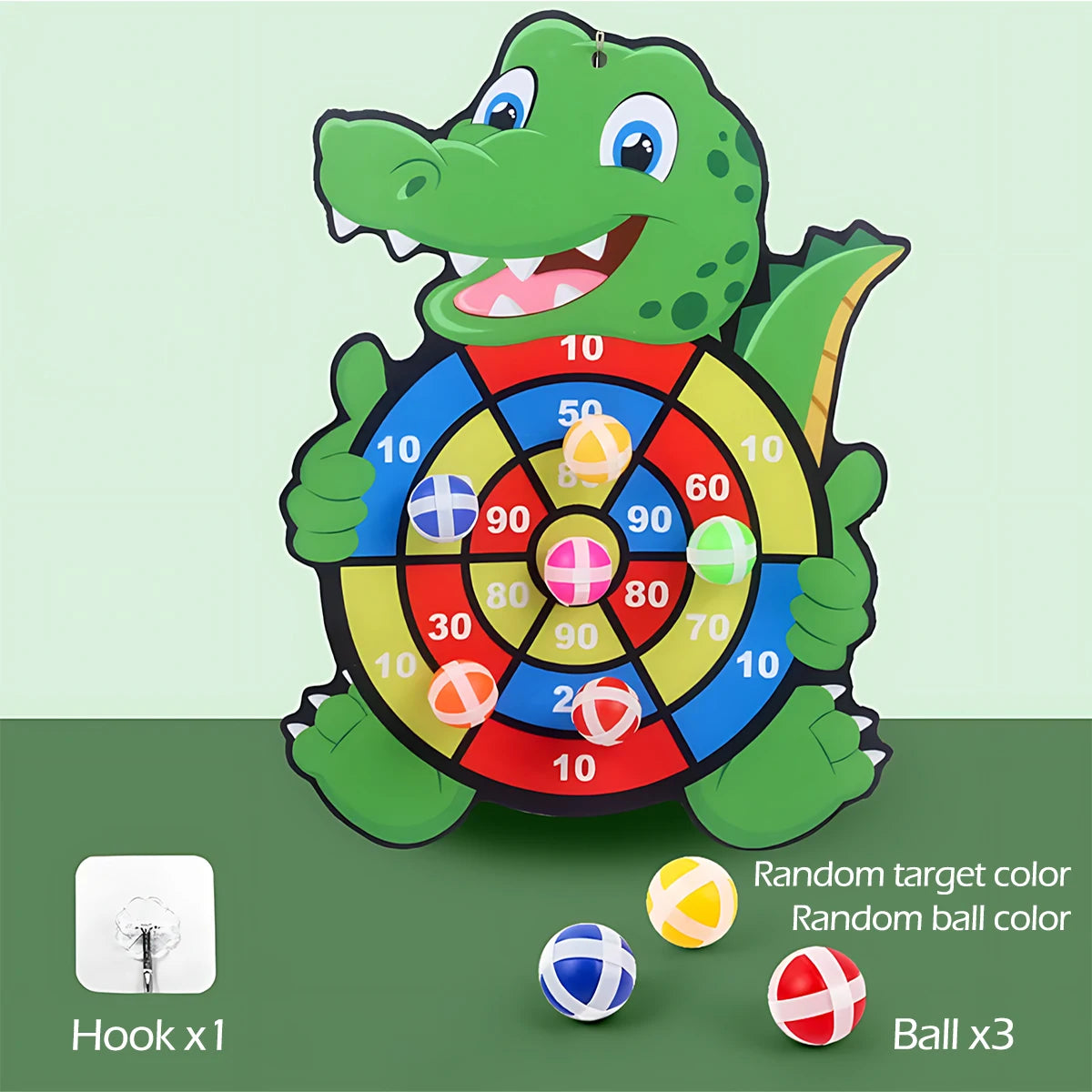 Sticky Ball Dart Board Game