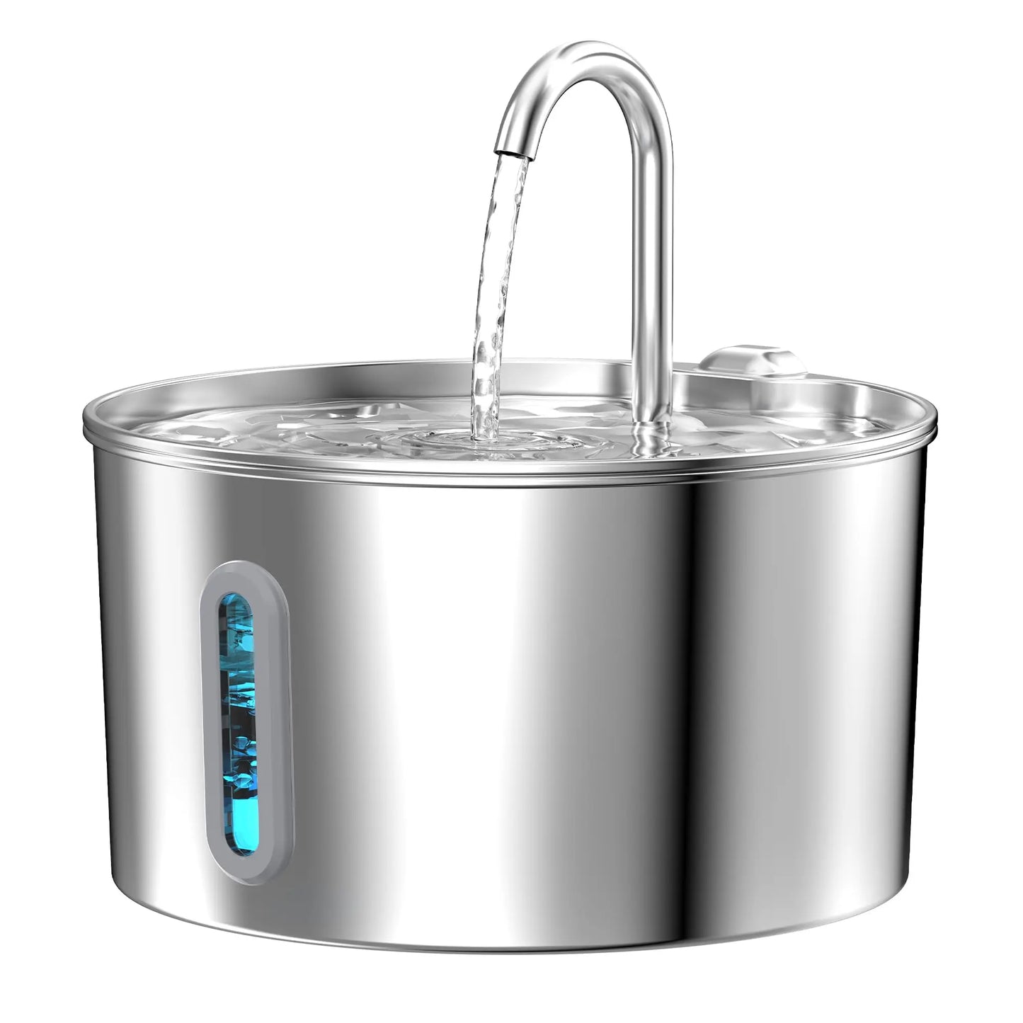 Automatic Pet Water Fountain – 2.2L Stainless Steel