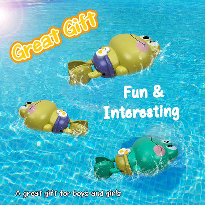 Wind-Up Frog Bath Toy