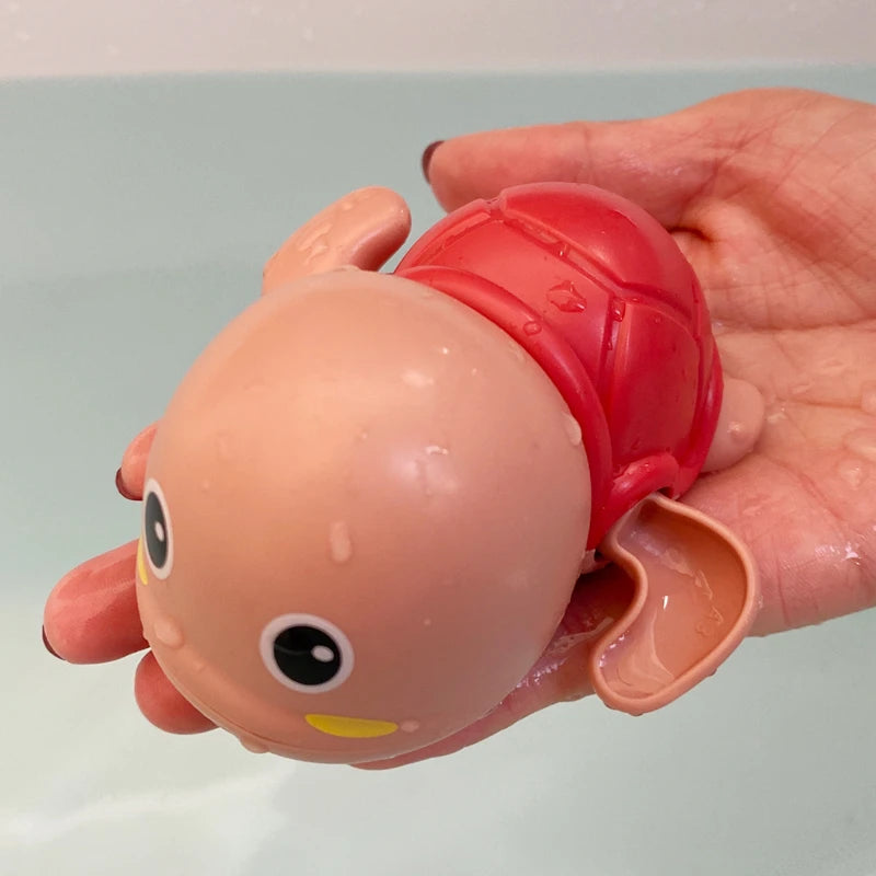 Wind-Up Turtle Whale Bath Toy