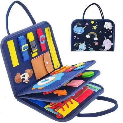 Montessori Busy Board Suitcase