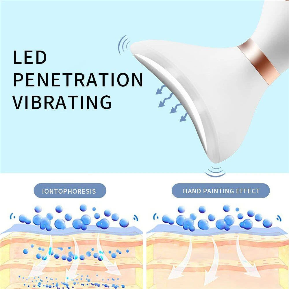 Look Years Younger – Microcurrent Face & Neck Lifting Massager with 10,000 Sonic Vibrations