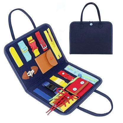 Montessori Busy Board Suitcase