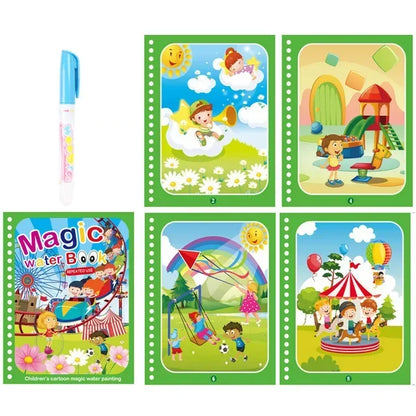 Magic Water Coloring Book